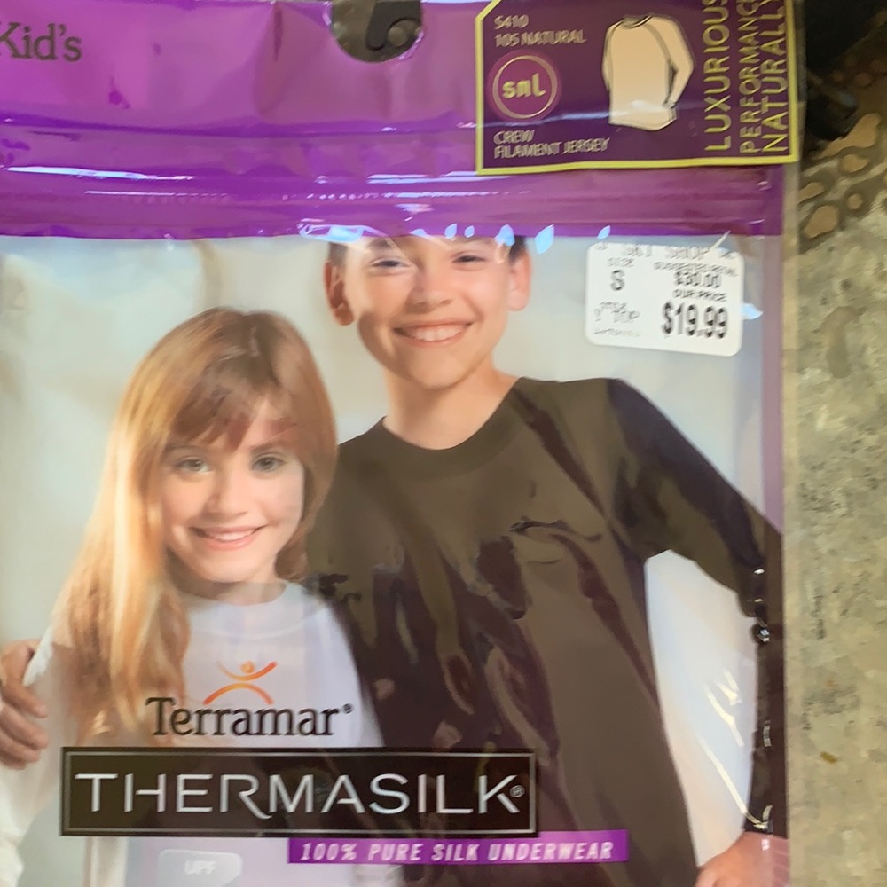 Thermasilk thermal underwear tip